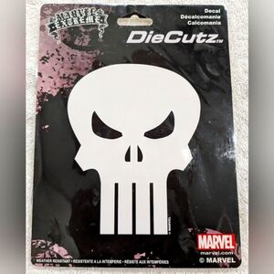 Marvel Extreme skull decal